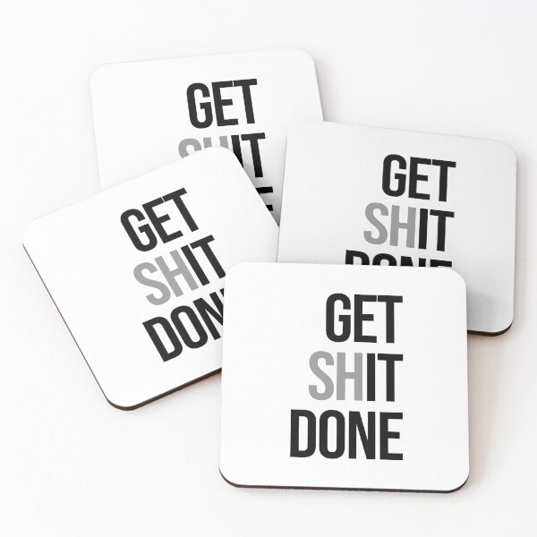 Item preview, Get Shit Done designed and sold by little-mars.