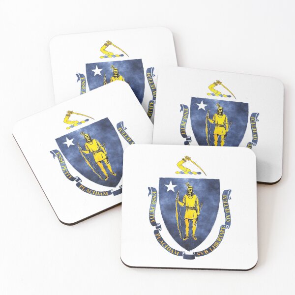 Item preview, Massachusetts State Flag Graphic USA Styling designed and sold by Garaga.