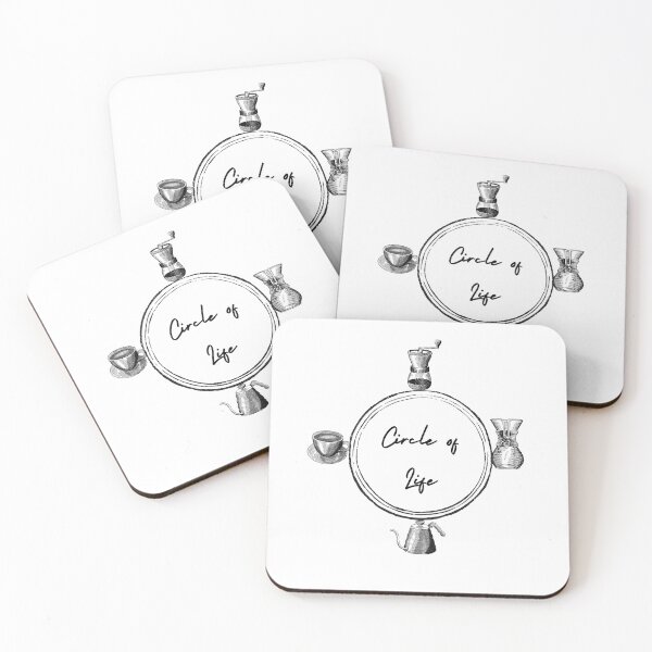 Item preview, Coffee circle of life pour over coffee quotes designed and sold by dylan150488.