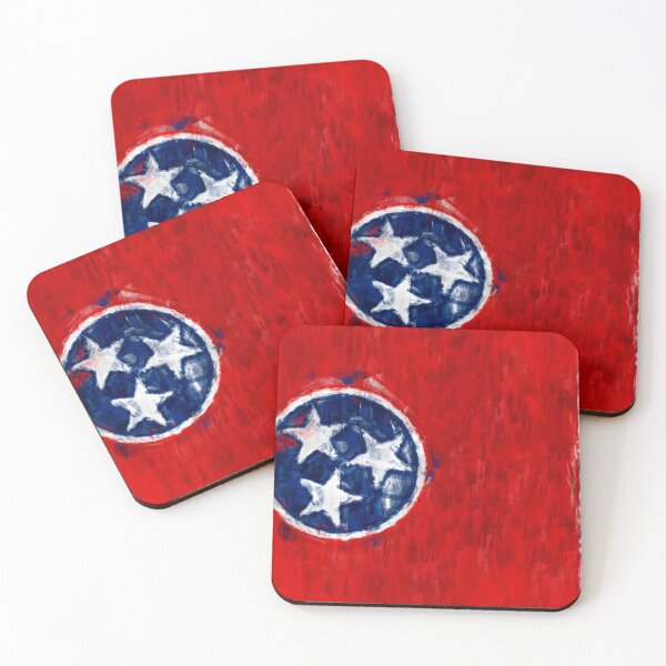 Artikelvorschau, Tennessee State Flag Grafik USA Styling entworfen und verkauft von Garaga.