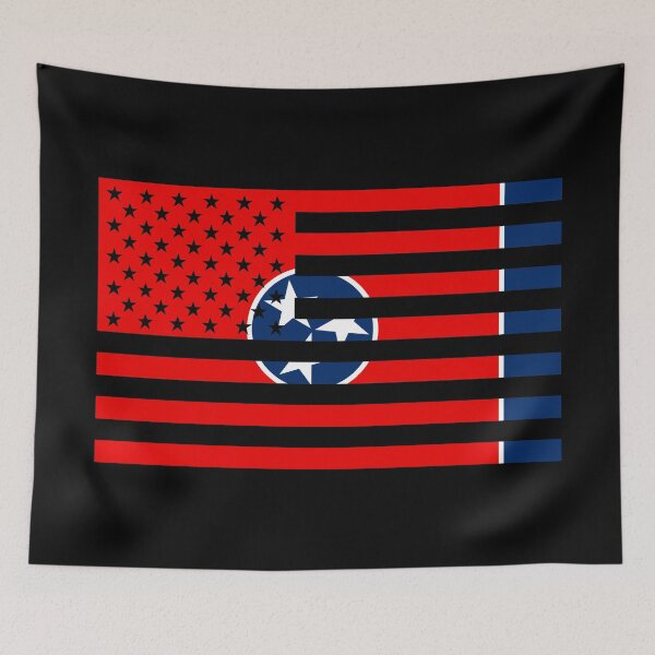 Artikelvorschau, Tennessee State Flag Grafik USA Styling entworfen und verkauft von Garaga.