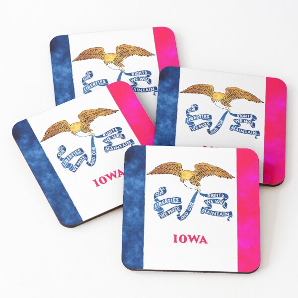 Item preview, Iowa State Flag Graphic USA Styling designed and sold by Garaga.
