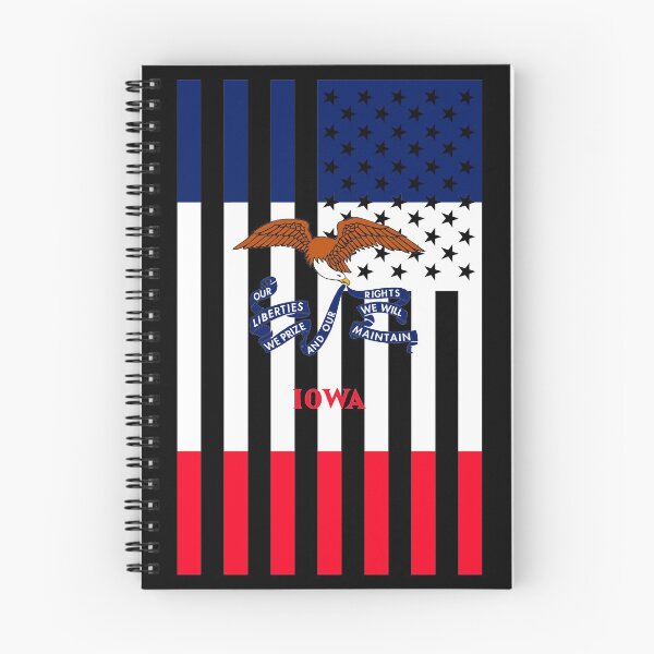 Item preview, Iowa State Flag Graphic USA Styling designed and sold by Garaga.