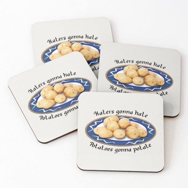 Item preview, Potatoes gonna potate - Potato pun designed and sold by i-cottagedesign.