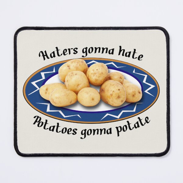 Item preview, Potatoes gonna potate - Potato pun designed and sold by i-cottagedesign.