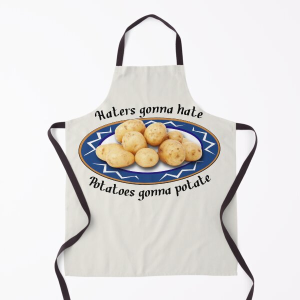 Item preview, Potatoes gonna potate - Potato pun designed and sold by i-cottagedesign.