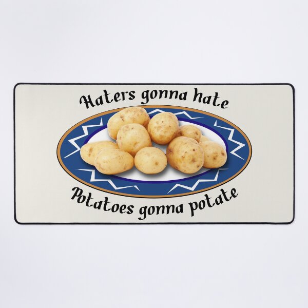 Item preview, Potatoes gonna potate - Potato pun designed and sold by i-cottagedesign.
