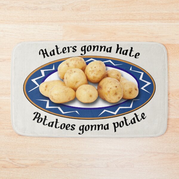 Item preview, Potatoes gonna potate - Potato pun designed and sold by i-cottagedesign.
