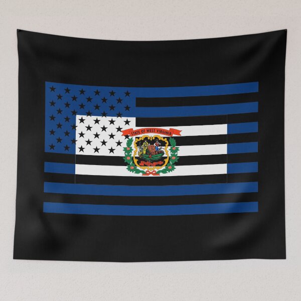 Item preview, West Virginia State Flag Graphic USA Styling designed and sold by Garaga.