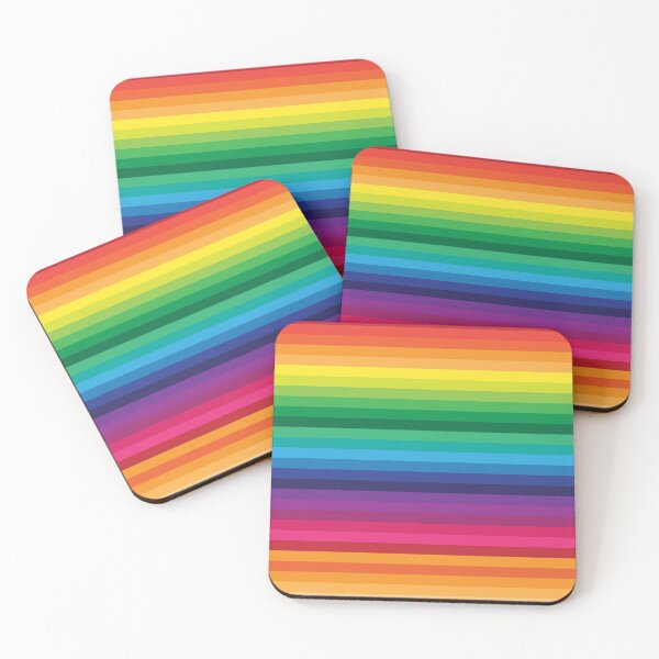 Item preview, Horizontal Rainbow Color Stripes designed and sold by Flowerone.