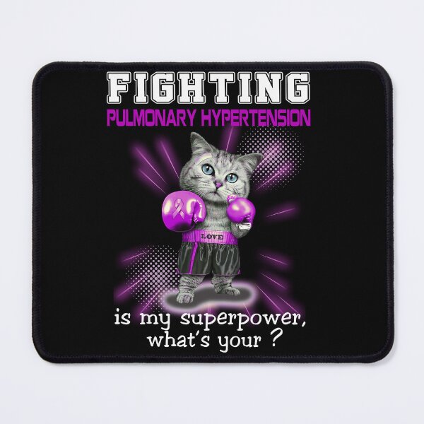 Item preview, Funny Cat Fighting Pulmonary Hypertension Is My Superpower What's Your designed and sold by Kohend.