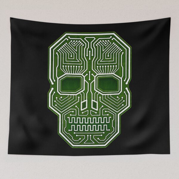 Item preview, Skull Hacker Isolated Version designed and sold by hacktees-shop.