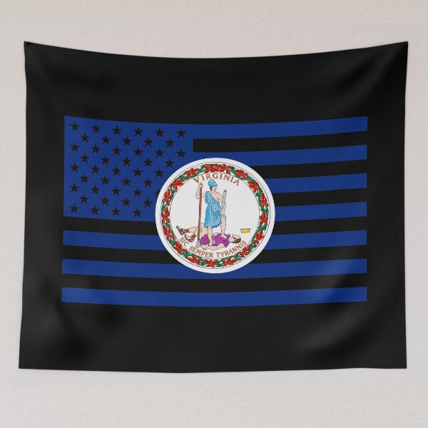 Item preview, Virginia State Flag Graphic USA Styling designed and sold by Garaga.