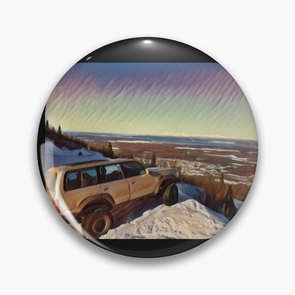 Item preview, 91 Land Cruiser in the snow, Expedition off road, off road  suv,91 Land cruiser Toyota, Off Road 4X4 designed and sold by AkBrokeBikes.