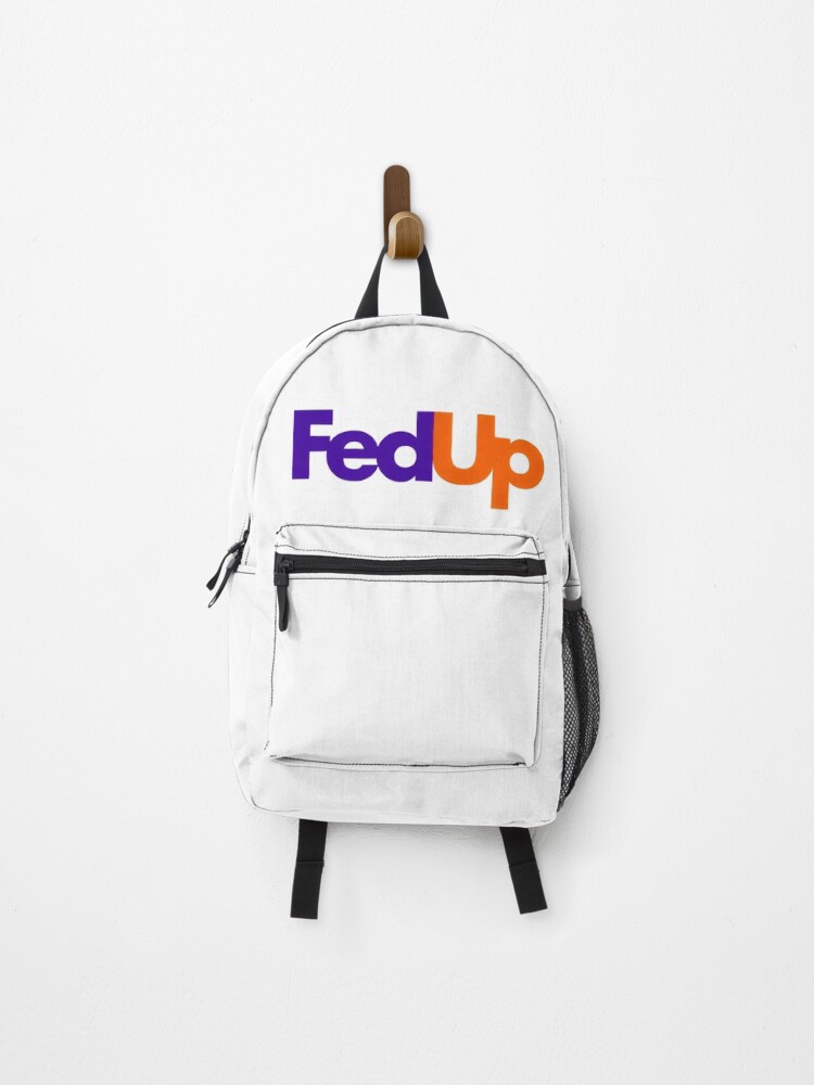 Thumbnail 1 of 3, Backpack, FedUp designed and sold by StickerBulls.