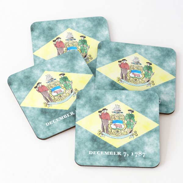 Item preview, Delaware State Flag Graphic USA Styling designed and sold by Garaga.