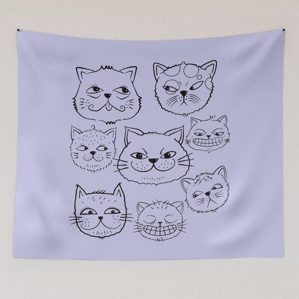 Item preview,  Blessed And Cat Obsessed designed and sold by BronikowskiART.