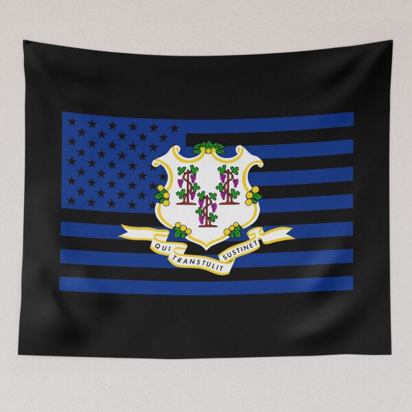 Item preview, Connecticut State Flag Graphic USA Styling designed and sold by Garaga.