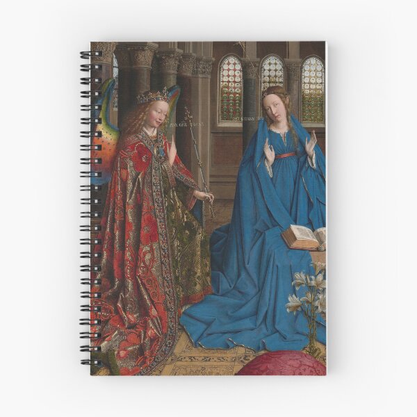 Item preview, The Annunciation | Jan van Eyck | 1436 Netherlandish Renaissance Biblical Print designed and sold by CJET.