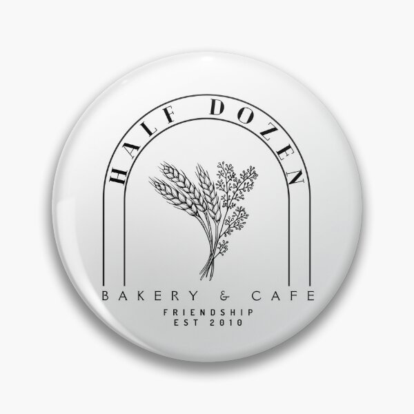 Item preview, Half dozen bakery cafe logo designed and sold by csodermanart.