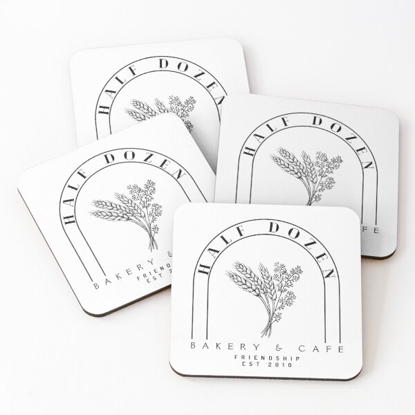 Item preview, Half dozen bakery cafe logo designed and sold by csodermanart.