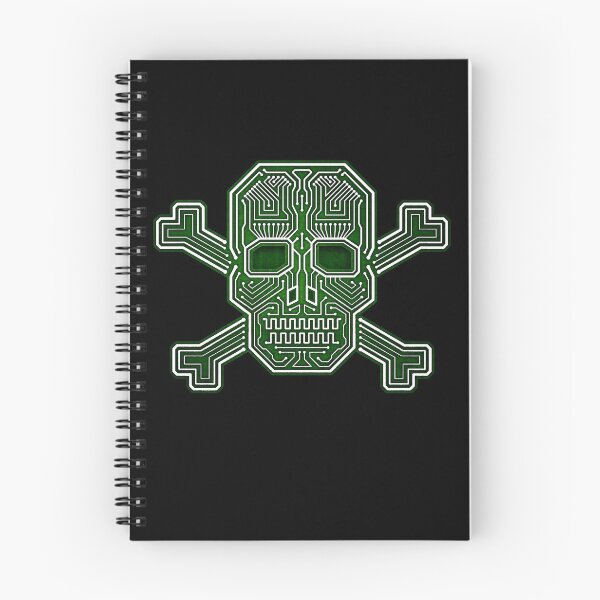 Item preview, Hacker Skull Crossbones Isolated designed and sold by hacktees-shop.