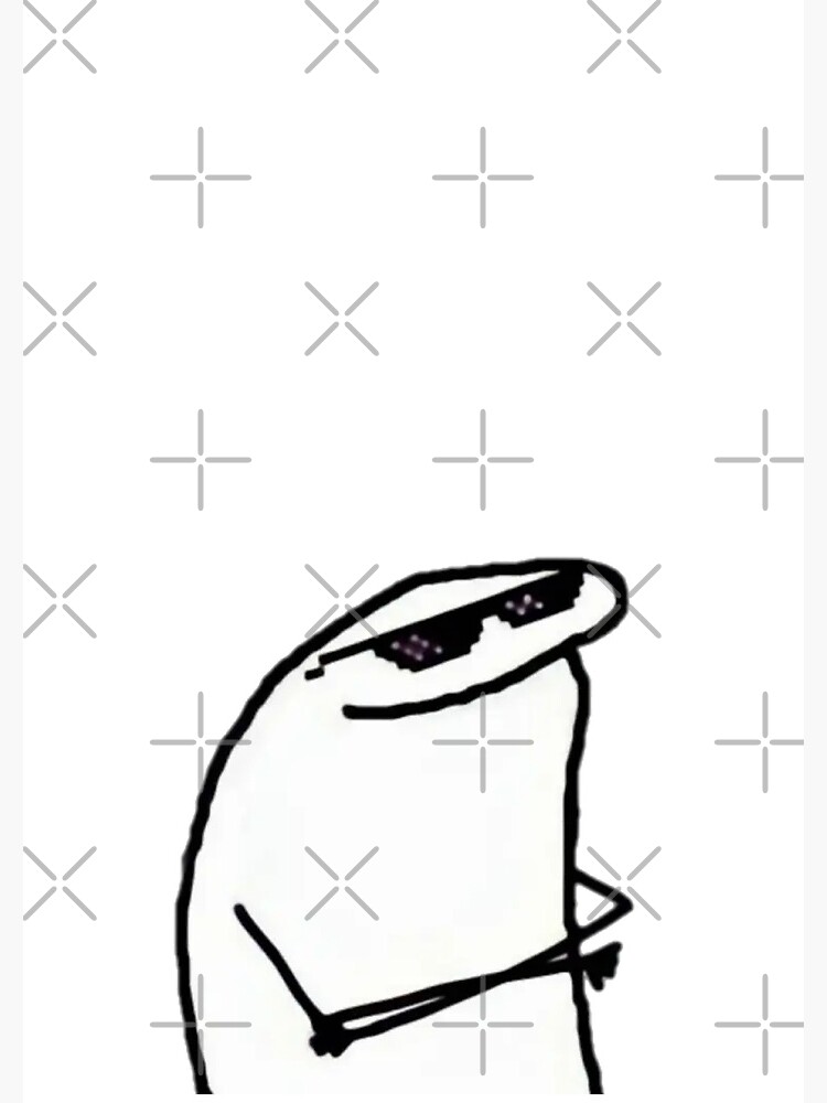 flork meme  Poster for Sale by MettaLane