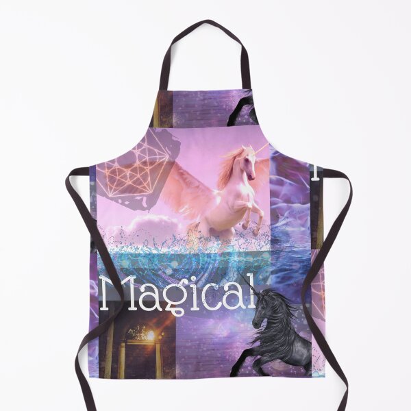 Item preview, Magical Unicorns Digital Photography Collage Design designed and sold by EarthArtDesigns.