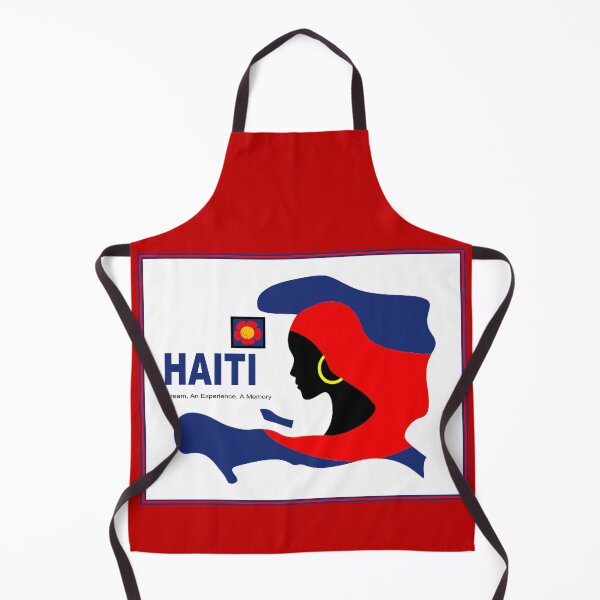 Item preview, HAITI : Modern Island Abstract Young Woman Print designed and sold by posterbobs.
