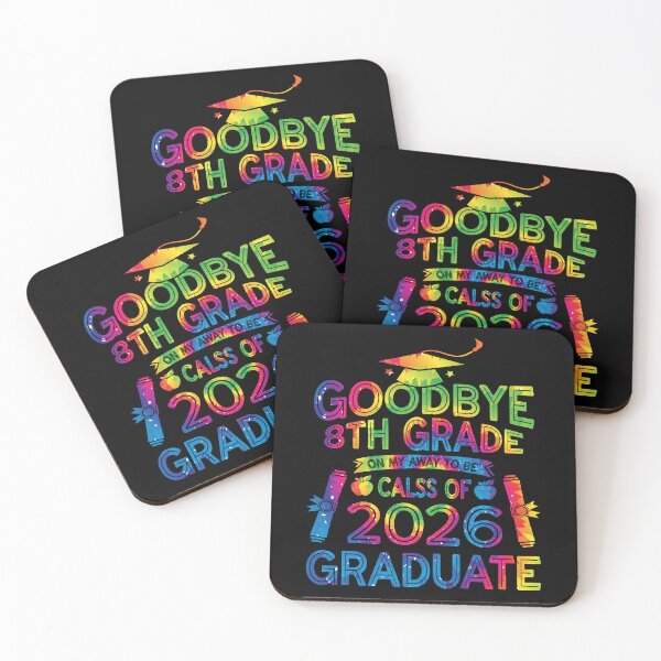 Item preview, Copy of Goodbye 8th Grade Class Of 2026 Graduate 8th Grade Tie dye designed and sold by Fislux.