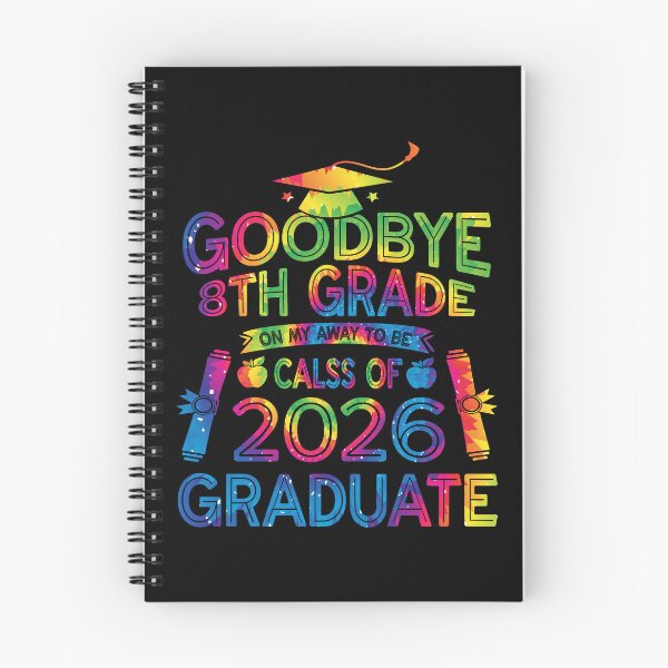 Item preview, Copy of Goodbye 8th Grade Class Of 2026 Graduate 8th Grade Tie dye designed and sold by Fislux.