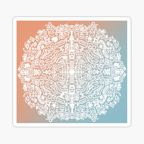 Mandala Sticker