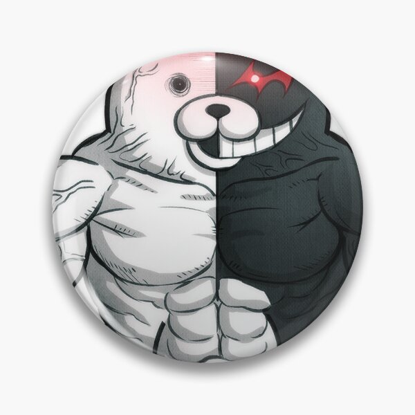 Artikelvorschau, Buff Monokuma groß entworfen und verkauft von BaosaiStitch.