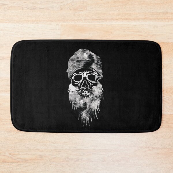 Item preview, There is beauty in darkness abstract crazy beard skull designed and sold by TitaCris.