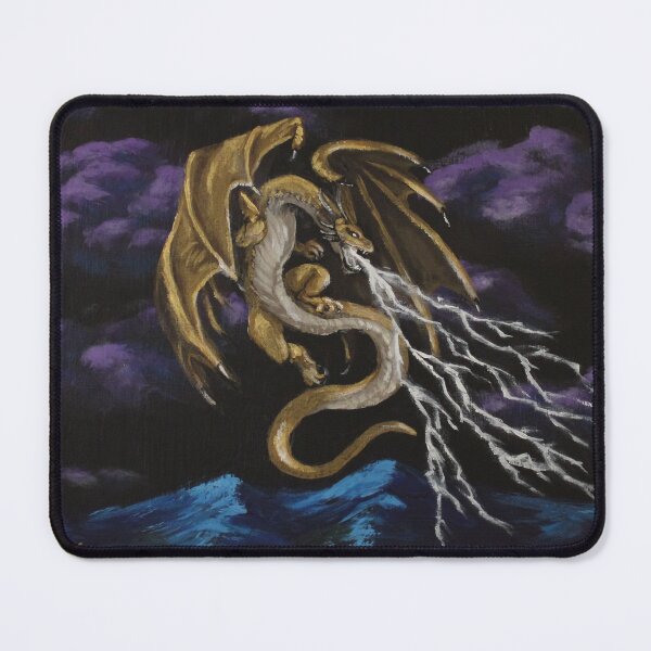 Item preview, Golden Lightening Dragon designed and sold by theartofdeb.