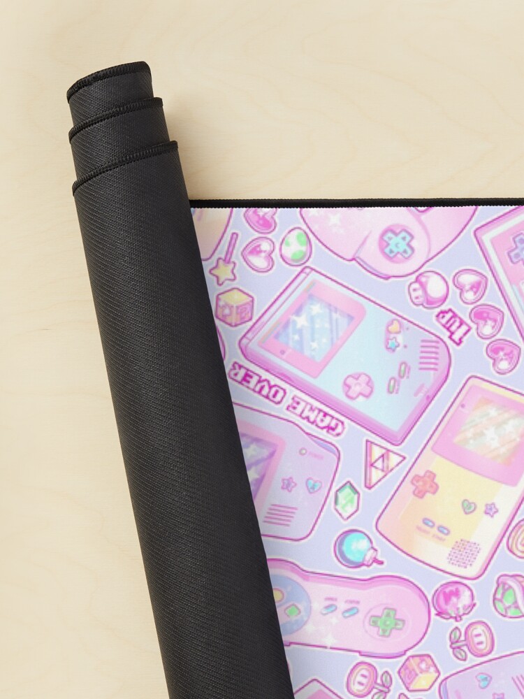 Aperçu 2 sur 5. Tapis de souris avec l'œuvre Jeu terminé! créée et vendue par PastelPollution.