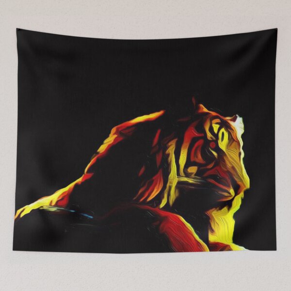 Item preview, Tiger on Black  designed and sold by LisaMPierce1990.