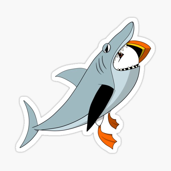 Requin macareux (image seulement) Sticker