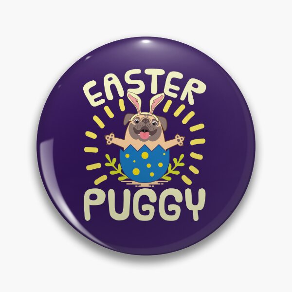Item preview, Easter Pug Puggy designed and sold by jaygo.