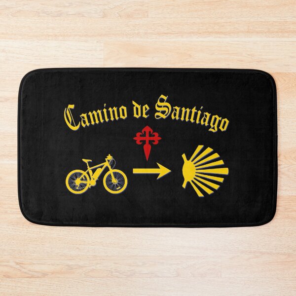 Item preview, Camino de Santiago Cross Bicycle Yellow Arrow Scallop Shell designed and sold by Brasilia.