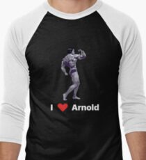 I Love Arnold Men's Baseball ¾ T-Shirt