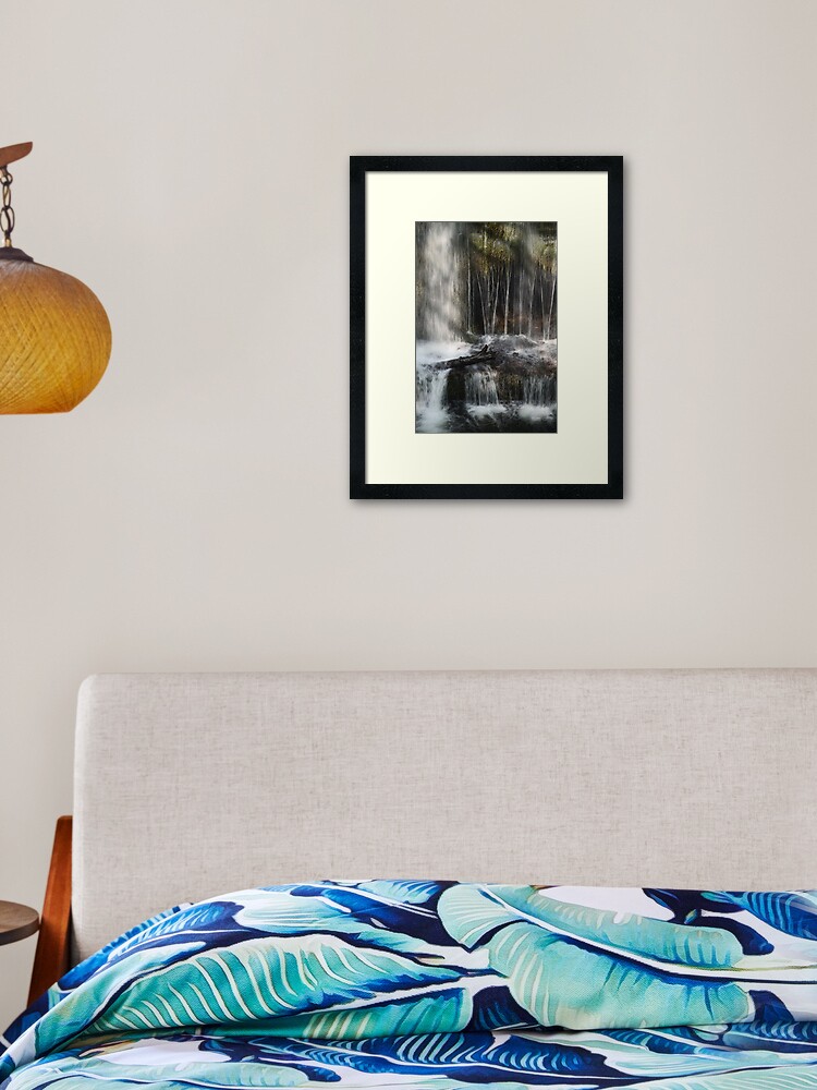 Thumbnail 1 of 7, Framed Art Print, Flowing designed and sold by ShinyPhoto.
