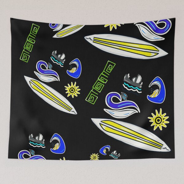 Item preview, surfing on the beach by Rio_psychedelic designed and sold by psychedelic-Rio.