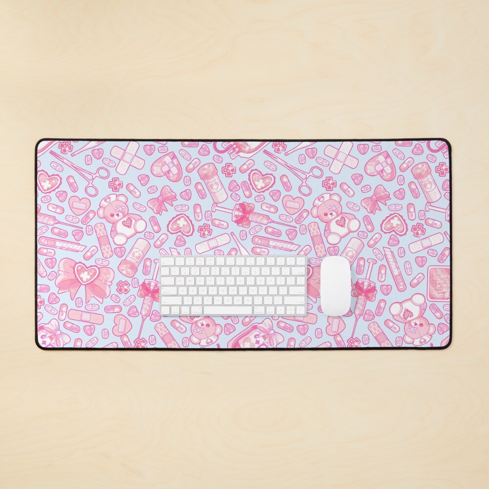 Item preview, Desk Mat designed and sold by PastelPollution.