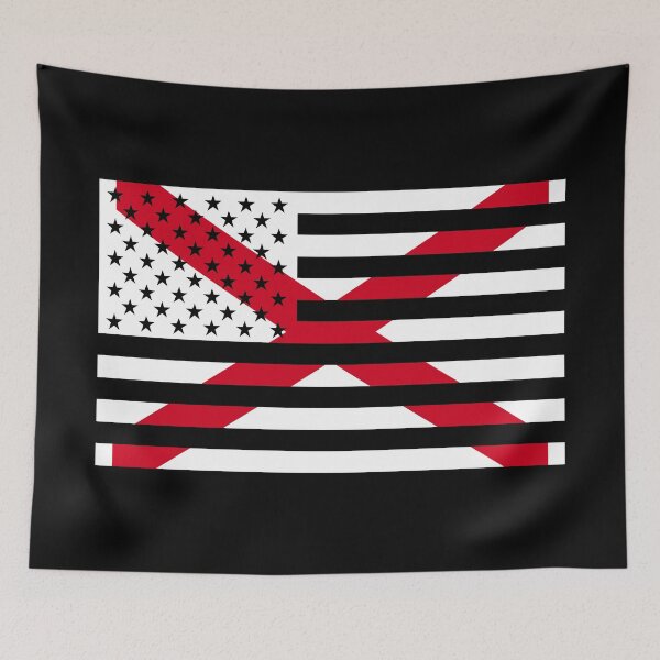 Item preview, Alabama State Flag Graphic USA Styling designed and sold by Garaga.
