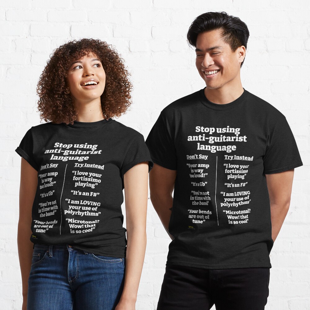 Item preview, Classic T-Shirt designed and sold by Guitarmony.