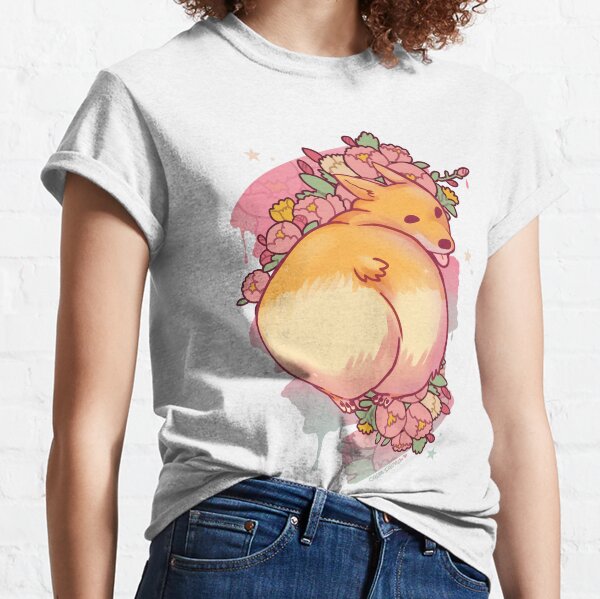 Bebepine corgi ass Classic T-Shirt