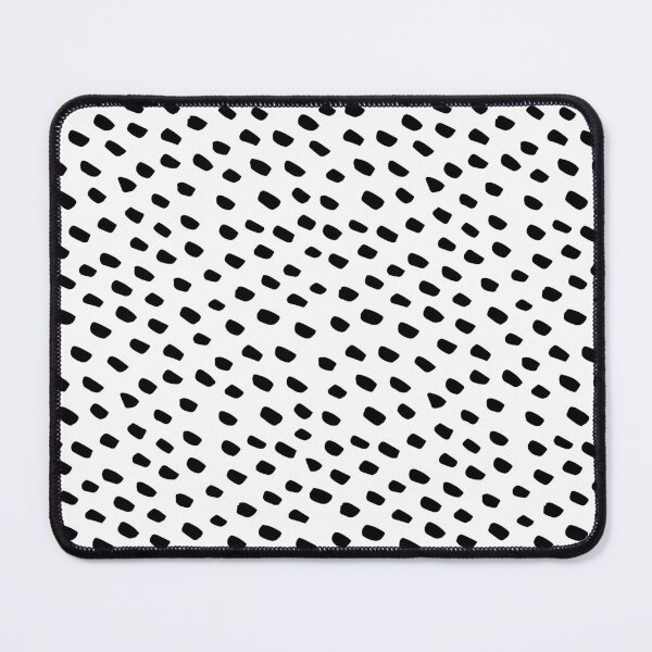 Item preview, Brush Dot Pattern White designed and sold by Me And The Moon.