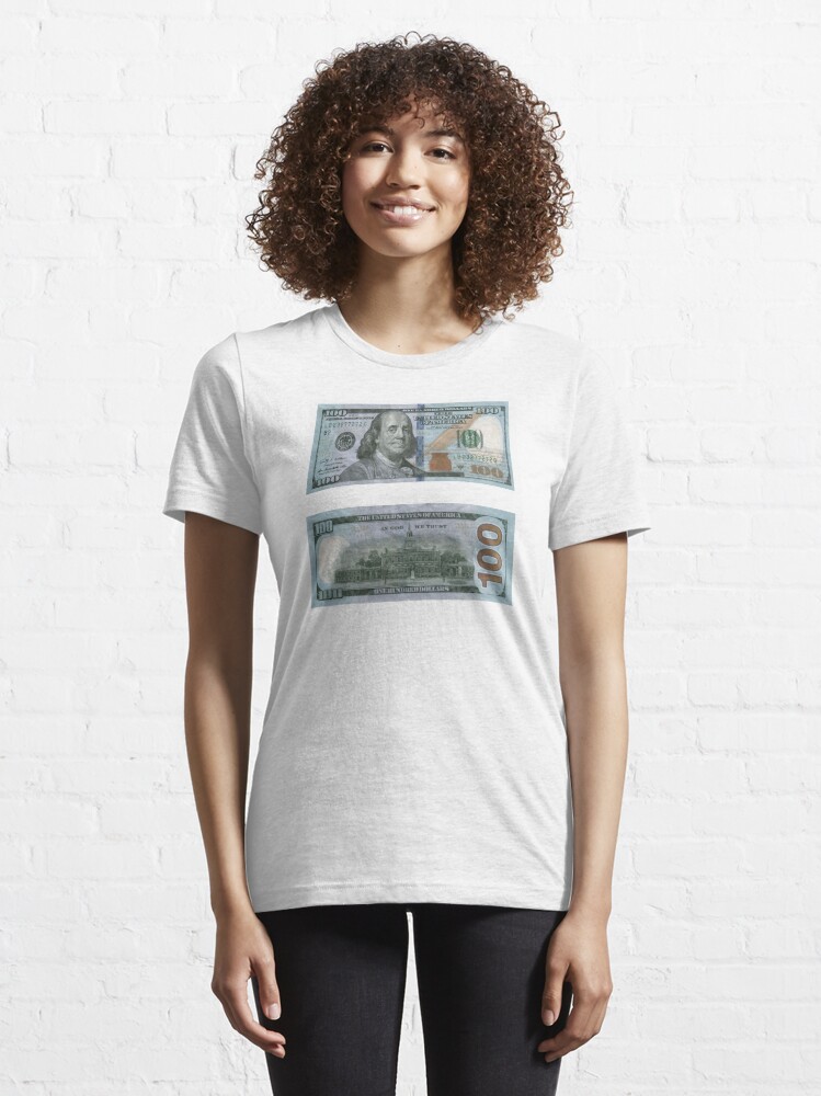 $100 bill t shirt