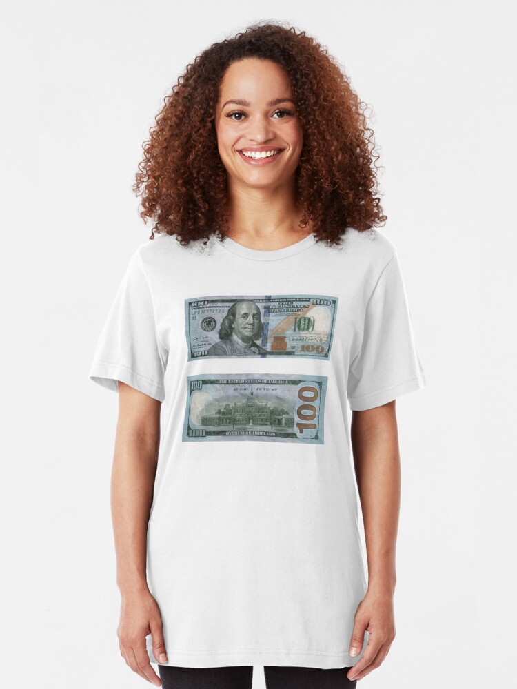 $100 bill shirt